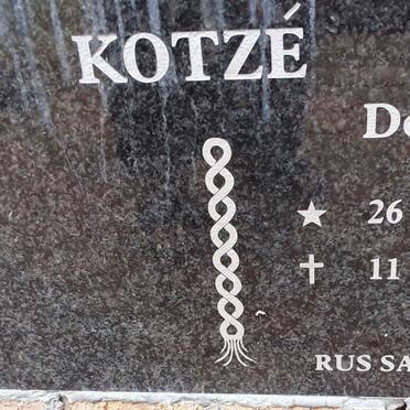 KOTZE Doreen 1934-2019
