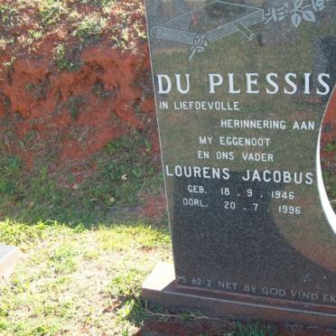 PLESSIS Lourens Jacobus, du 1946-1996