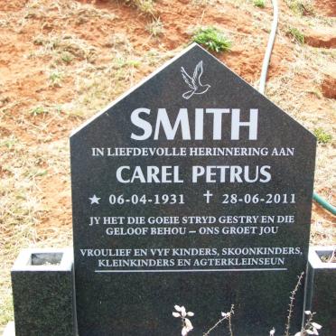 SMITH Carel Petrus 1931-2011