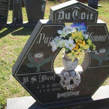 TOIT B.S, du 1929-1994