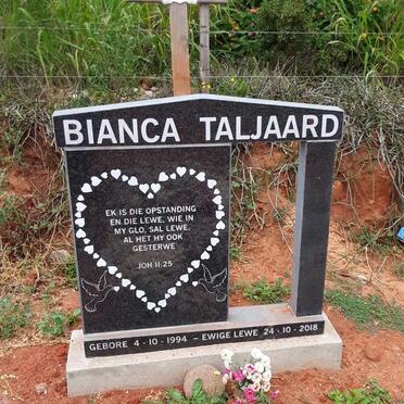 TALJAARD Bianca 1994-2018