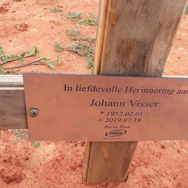 VISSER Johann 1952-2019