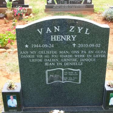 ZYL Henry, van 1944-2010