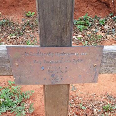 ZYL Roy Reginald, van 1932-2017