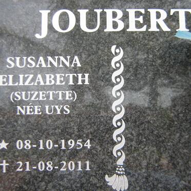 JOUBERT Susanna Elizabeth nee UYS 1954-2011