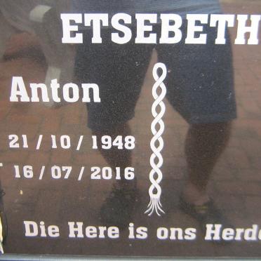 ETSEBETH Anton 1948-2016