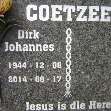 COETZEE Dirk Johannes 1944-2014