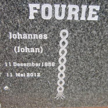 FOURIE Johannes 1956-2012