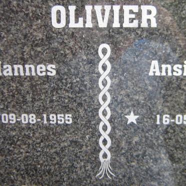 OLIVIER Hannes 1955- &amp; Ansie 1961-