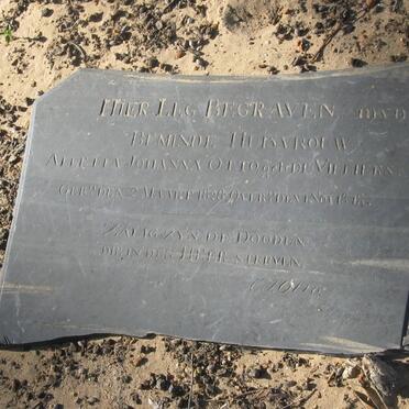 Western Cape, HERMANUS district, Modder Rivier 654, Modderrivier, farm cemetery