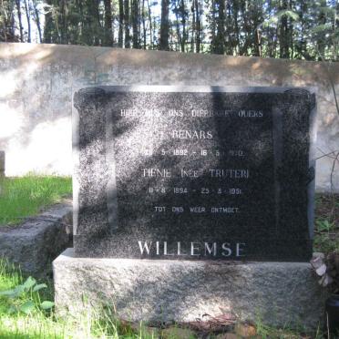 WILLEMSE Benars 1892-1970 &amp; Tienie TRUTER 1894-1951