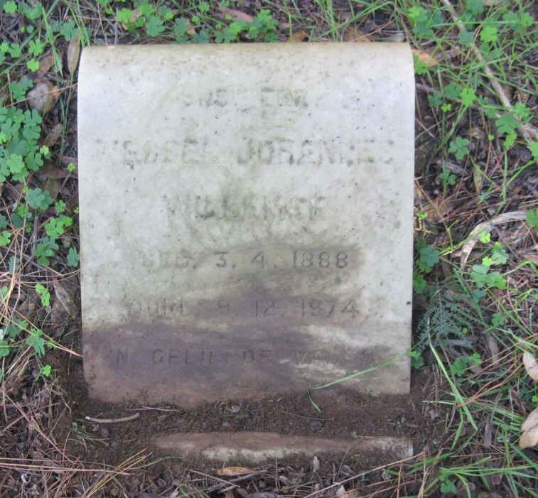 WILLEMSE Wessel Johannes 1888-1974