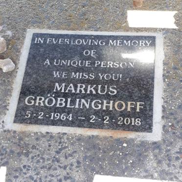 GROBLINGHOFF Markus 1964-2018