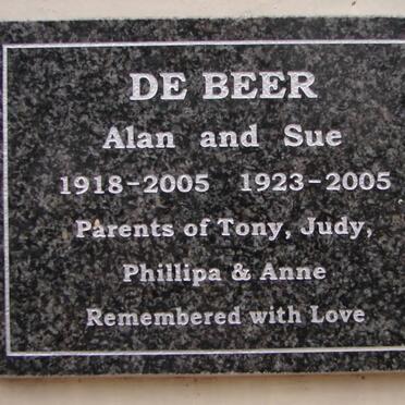 BEER Alan, de 1918-2005 &amp; Sue 1923-2005