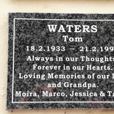 WATERS Tom 1933-1997