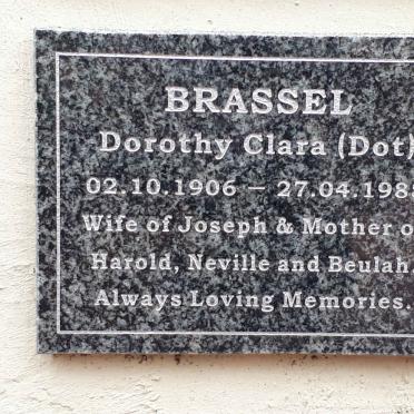 BRASSEL Dorothy Clara 1906-1988