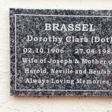 BRASSEL Dorothy Clara 1906-1988