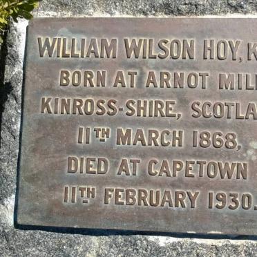 HOY William Wilson 1868-1930