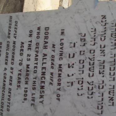 ALLENGENSKY Dorah -1908