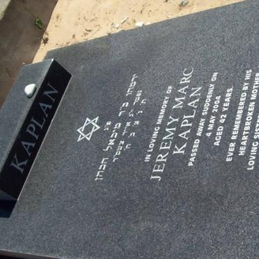 KAPLAN Jeremy Mark -2004 