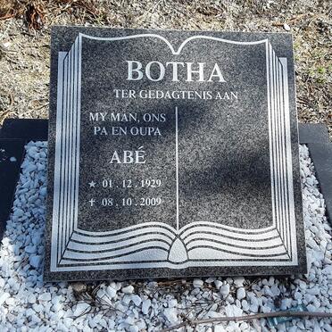 BOTHA Petrus Albertus 1929-2009