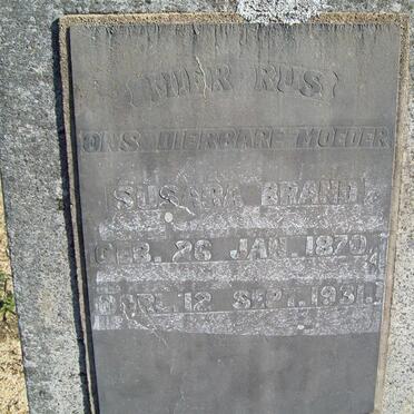 BRAND Susara 1870-1931