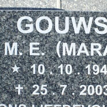 BREDENKAMP Barend J.J. 1911-1968 &amp; Maria E. 1918-2002 :: GOUWS M.E. 1942-2003_2