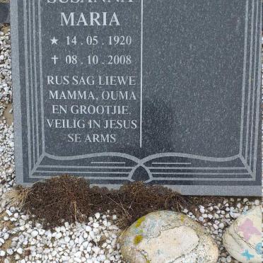 CYSTER Susanna Maria 1920-2008