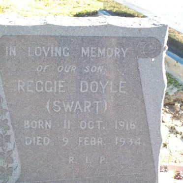 DOYLE Reggie 1916-1934