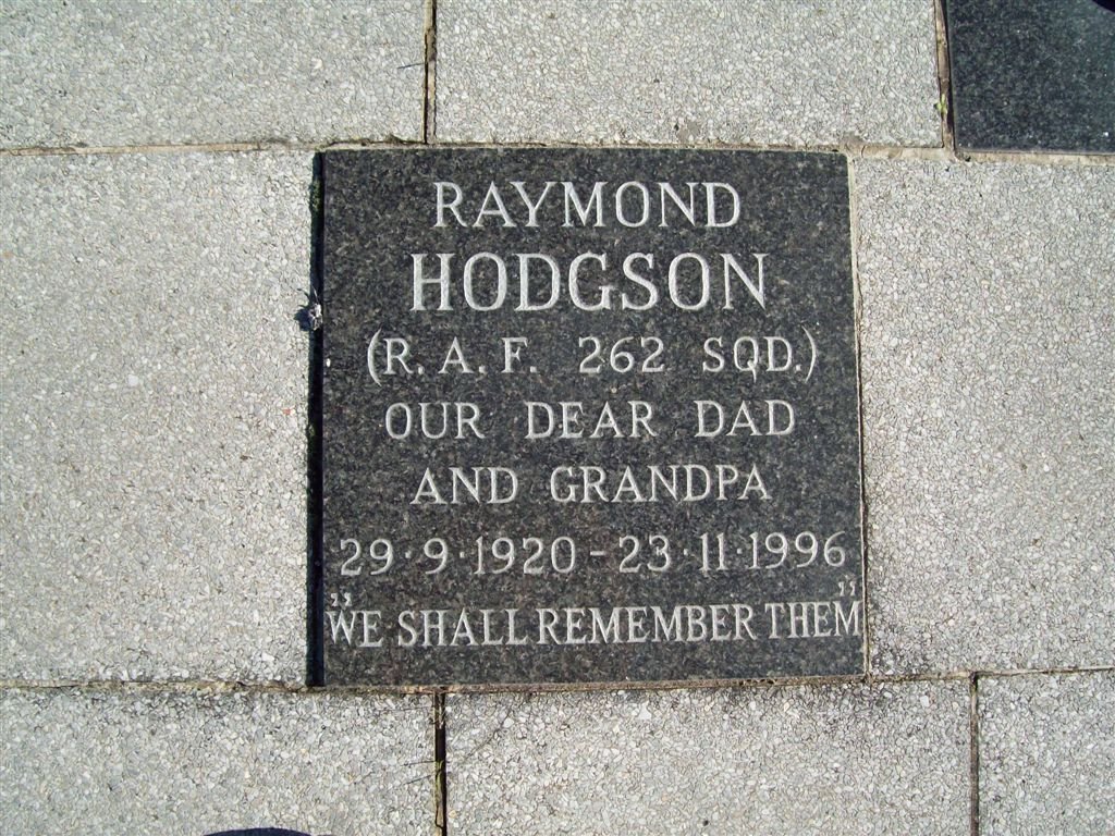 HODGSON Raymond 1920-1996