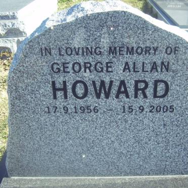 HOWARD George Allan 1956-2005