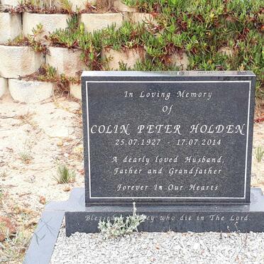 HOLDEN Colin Peter 1927-2014