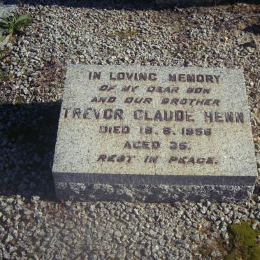 HENN Trevor Claude -1956