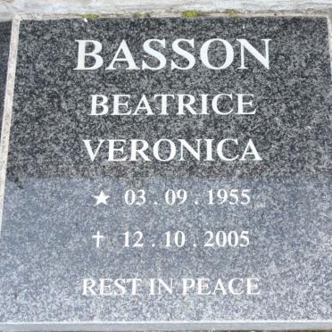 BASSON Beatrice Veronica 1955-2005