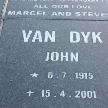 DYK John, van 1915-2001