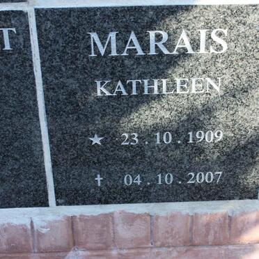 MARAIS Kathleen 1909-2007
