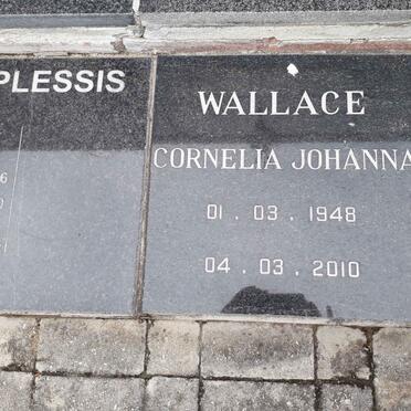 WALLACE Cornelia Johanna 1948-2010