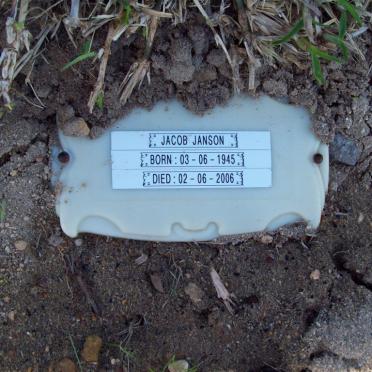 JANSON Jacob 1945-2006