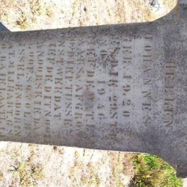 JOHANNES Hellen 1920-1946 