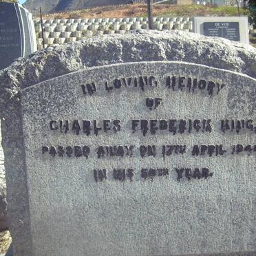 KING Charles Frederick -1948