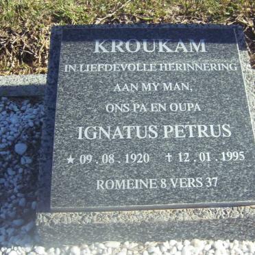 KROUKAM Ignatus Petrus 1920-1995