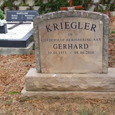 KRIEGLER Gerhard 1953-2010
