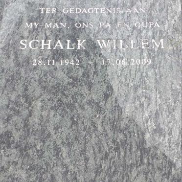 MARAIS Schalk Willem 1942-2009