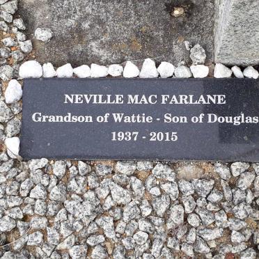 MACFARLANE Neville 1937-2015