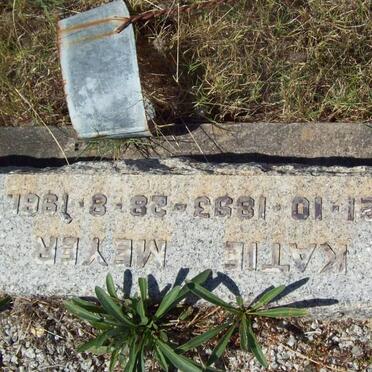 MEYER Katie 1893-1961