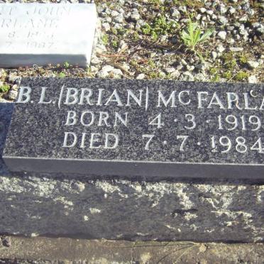McFARLANE B.L. 1919-1984