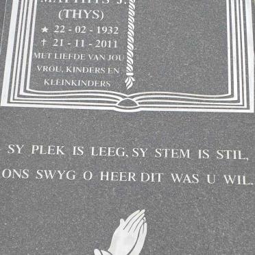 ODENDAAL Matthys J. 1932-2011