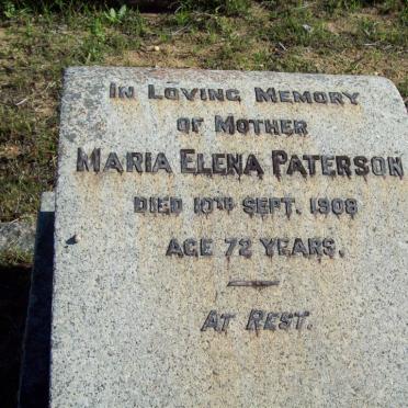 PATERSON Maria Elena -1908