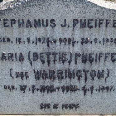 PHEIFFER :: WARRINGTON :: LE ROUX