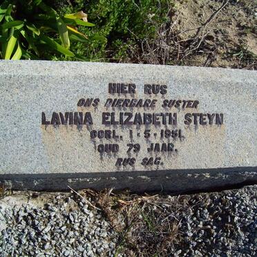 STEYN Lavina Elizabeth -1951